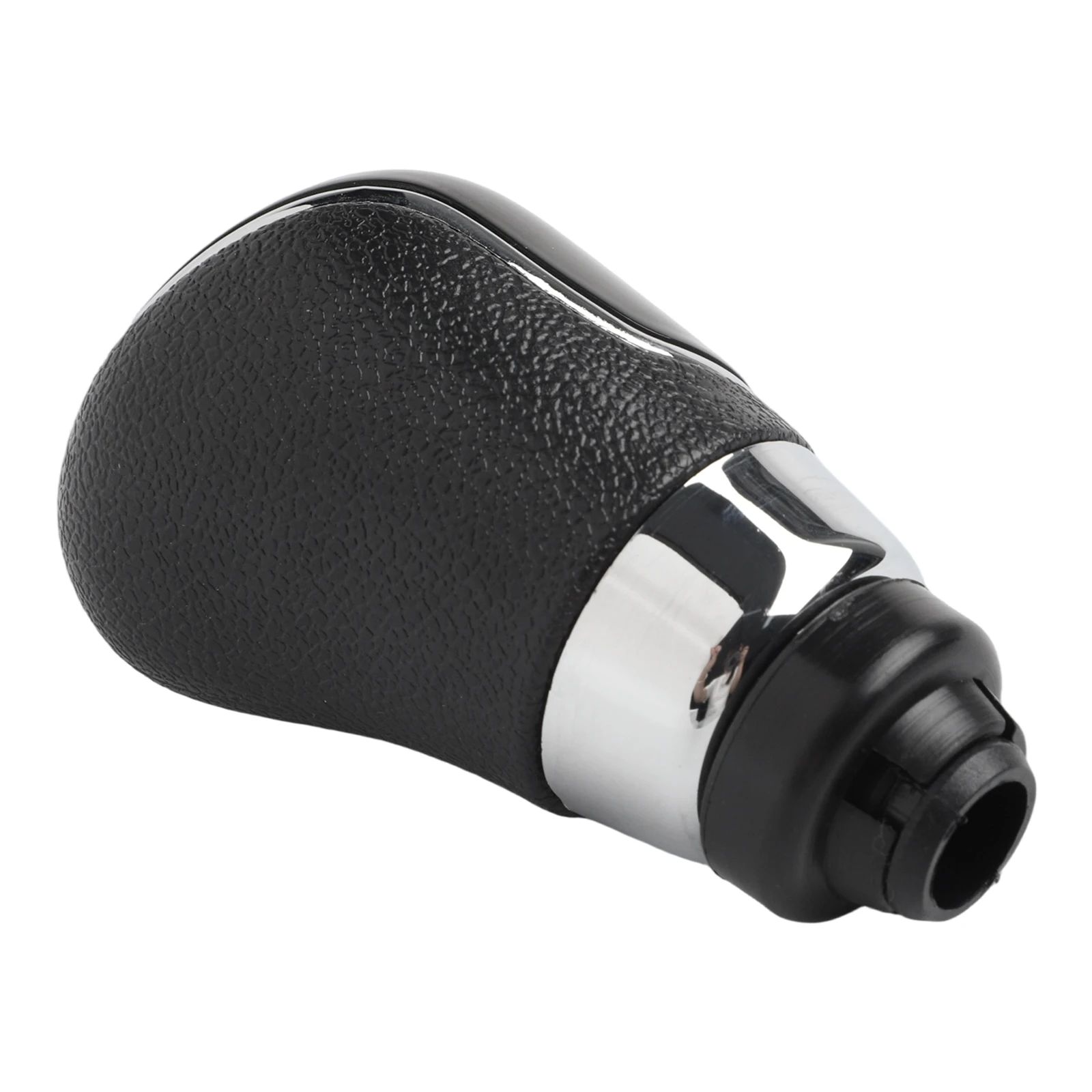 Black Gear Knob 5 Speed Gear Knob Long-lasting Material Plastic And PU Leather Smooth And Comfortable For Car Interior