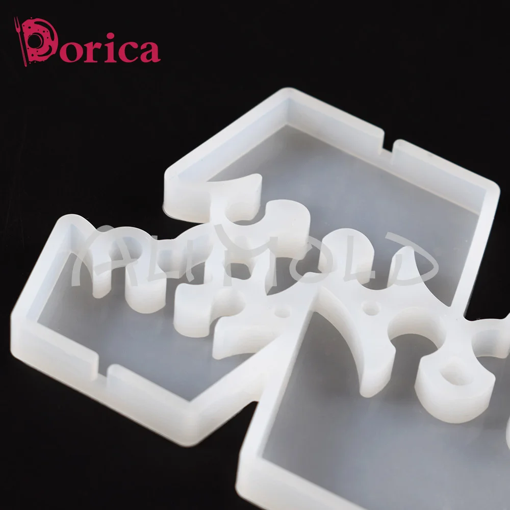 Dorica 2 Crown Design Lollipop Epoxy Mold Chocolate Silicone Mould Fondant Kitchen Cake Decorating Tools Baking Accessories