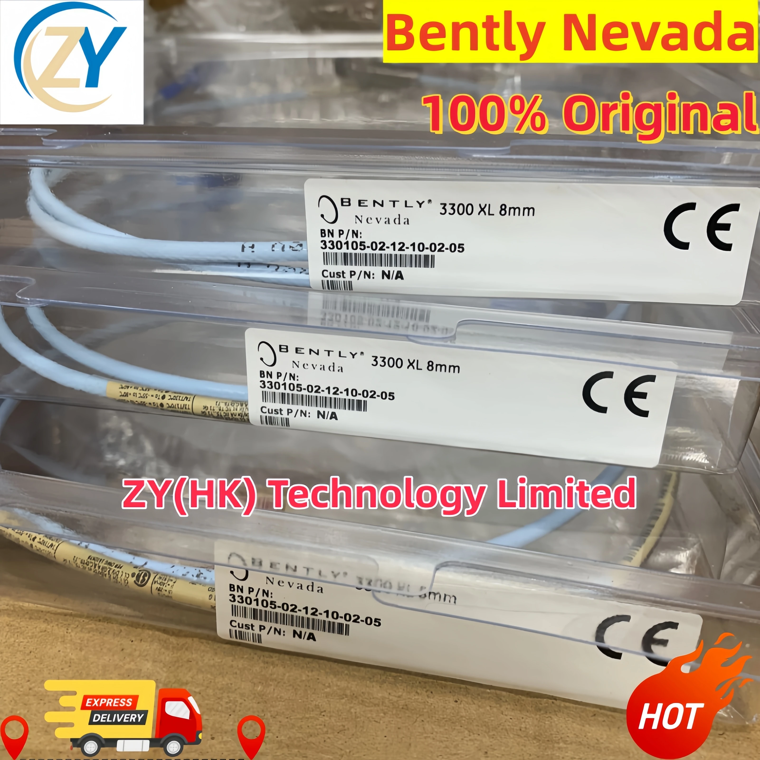 991-06-50-01-00 |   Trasmettitore di spinta Bently Nevada [Solo originale]