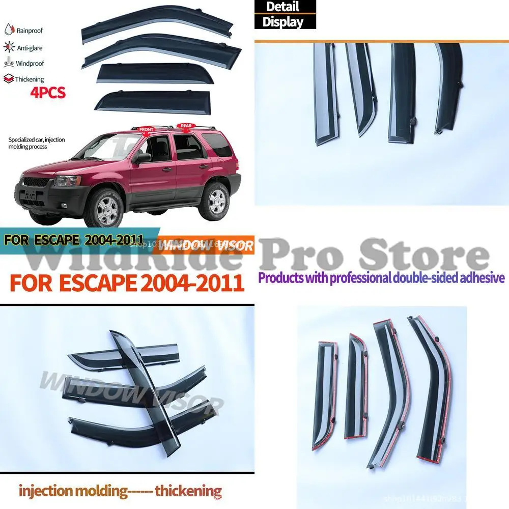 

1 set For Ford Escape Rain Visors for Ford Maverick 2001-2008 Window Visor