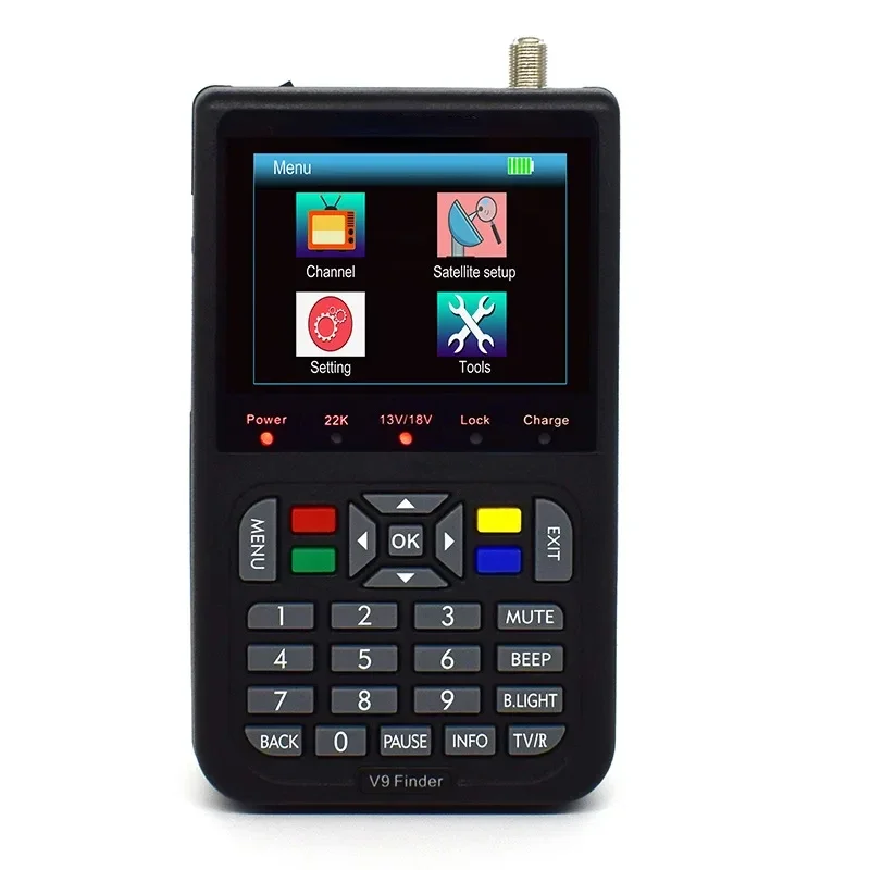 

V9 Finder DVB-S/S2 HD Star Searching Instrument Support H.265 Hot sales