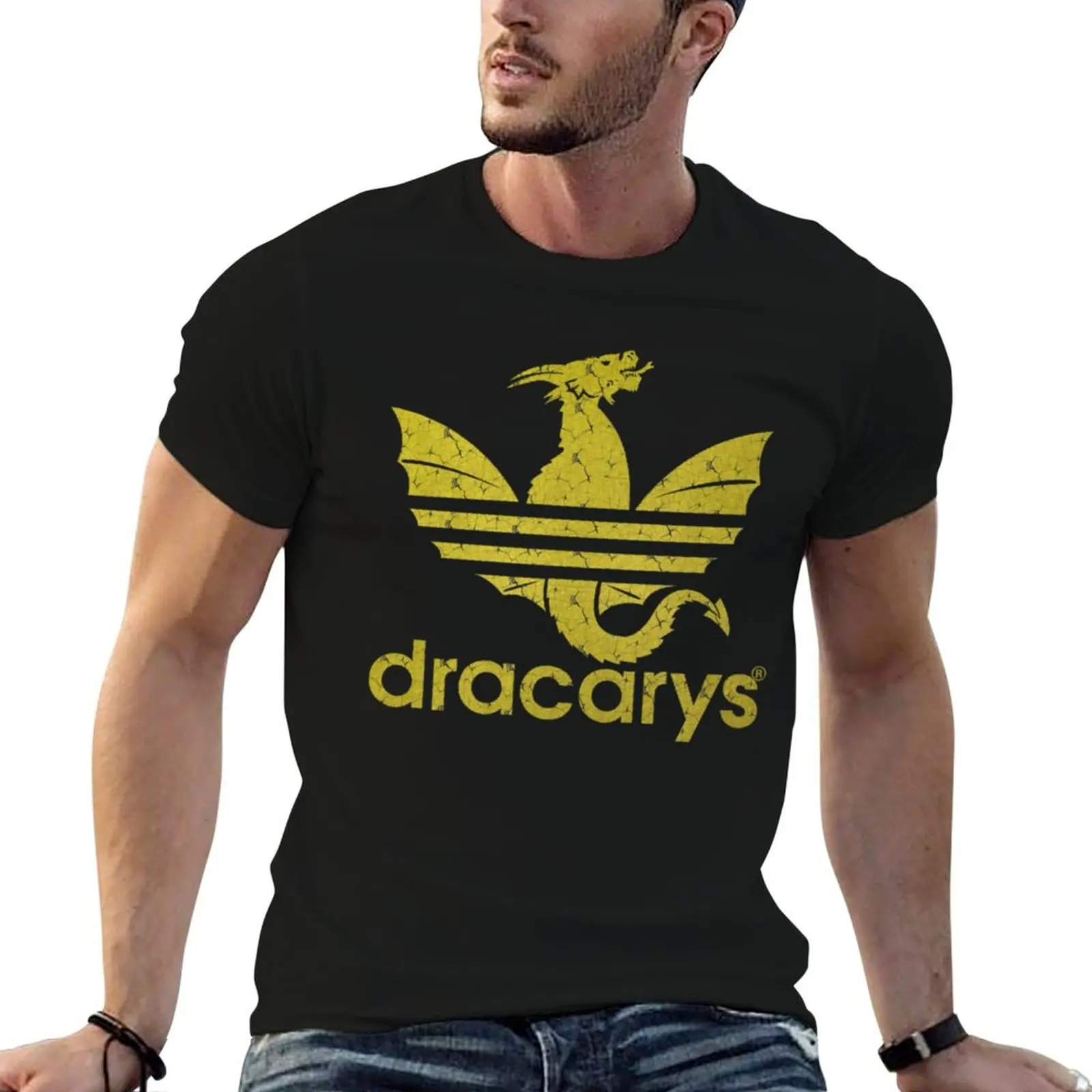 

Dracarys Gold T-Shirt t shirts for man pack white g man t shirts for men T-Shirt