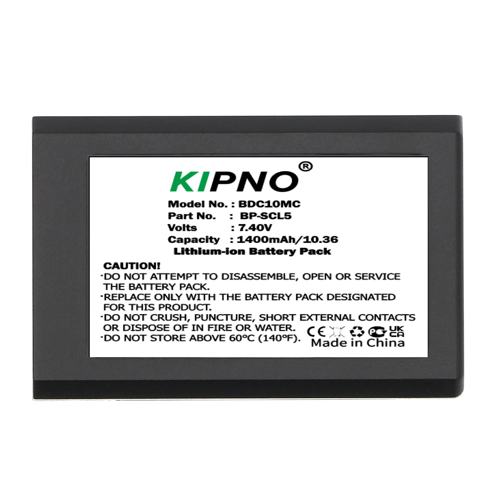 

KIPNO High Capacity 1400mAh BP-SCL5 Camera Battery for Leica M10 M10P M10R 7.4V