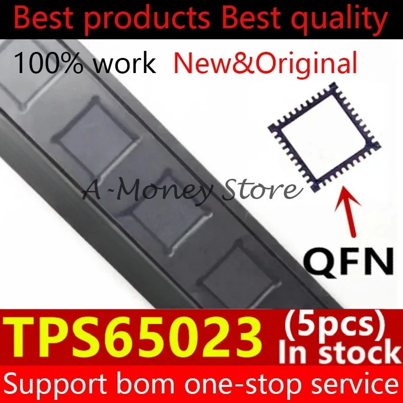 

(5pcs)TPS65023 65023 TPS65023RSBR QFN-40