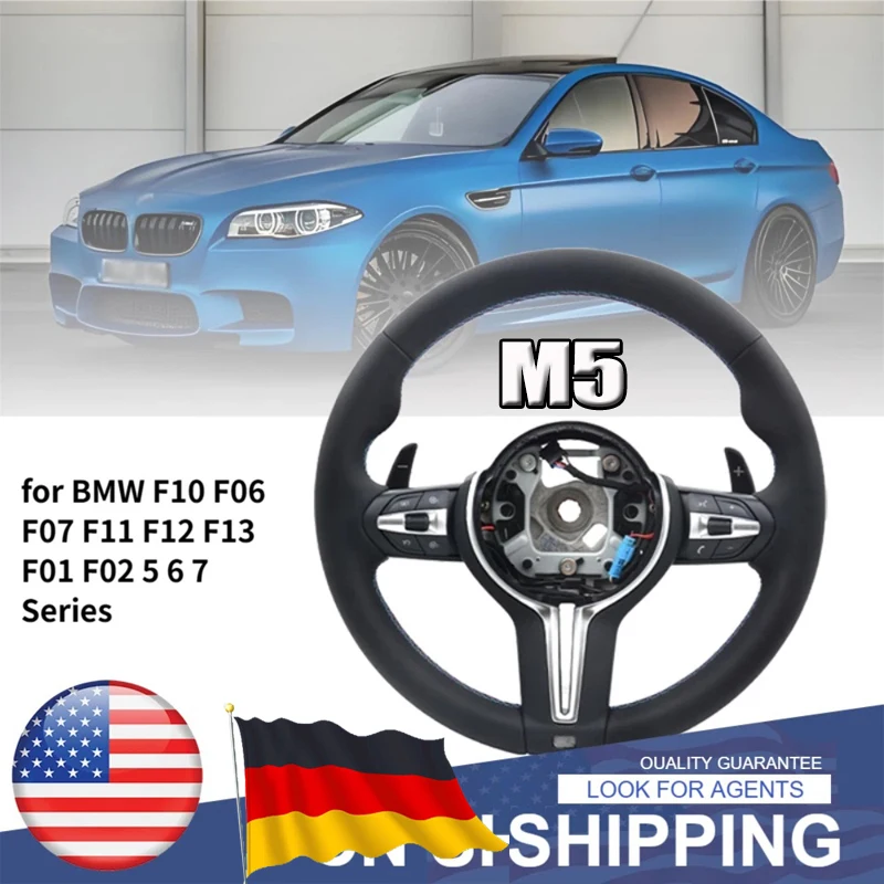 

Leather Steering Wheel For BMW F30 F31 F34 F10 F11 F07 F20 F21 F22 F23 F32 F06 F12 F01 F02 1 3 5 7 Series Racing Steering Wheel