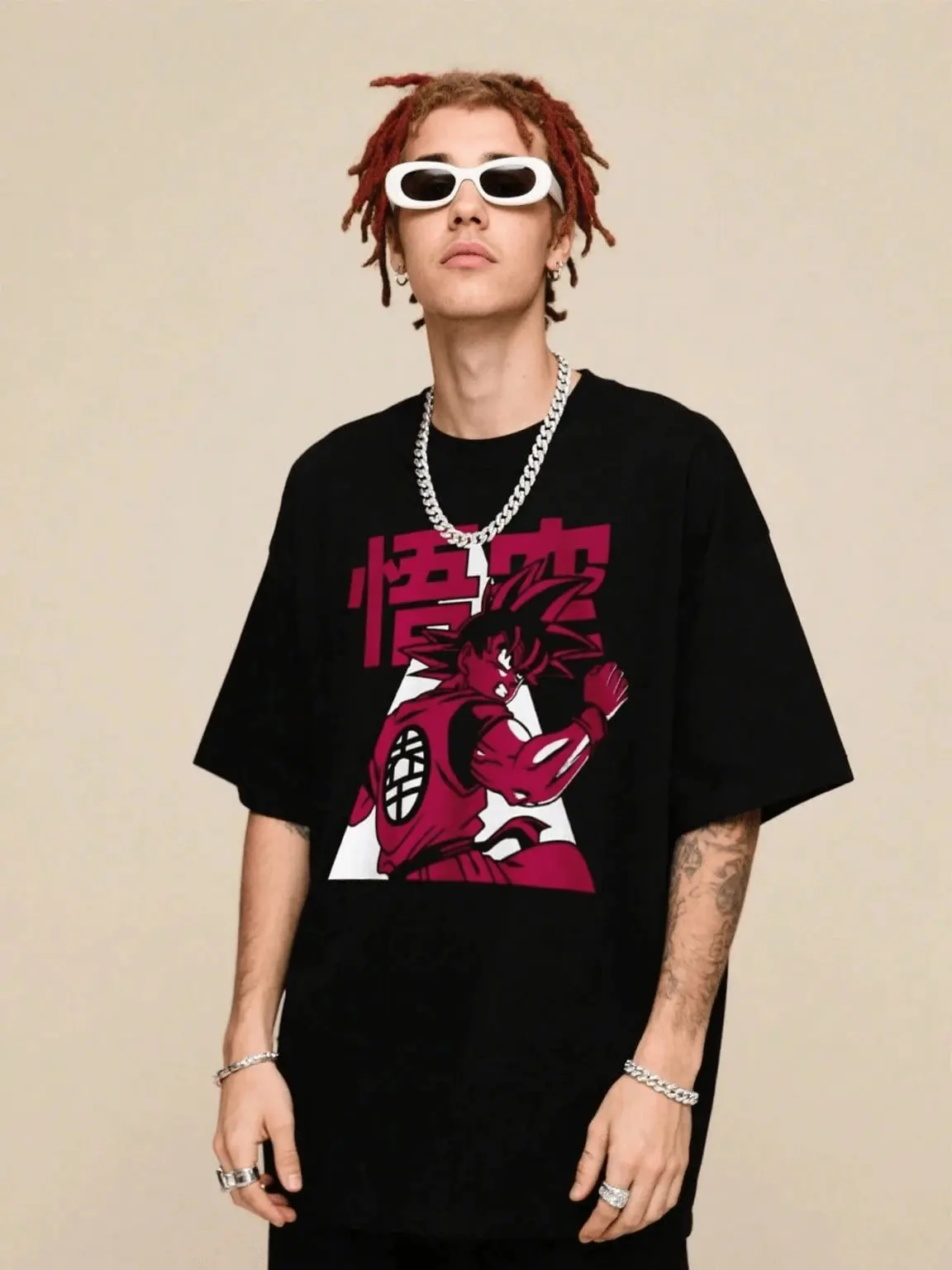 

Dragon Ball Goku Anime T-shirt Men Women Short Sleeve Streetwear Summer Graphic Tee Manga Print Casual Top 2025 ​​Y2k Clothes