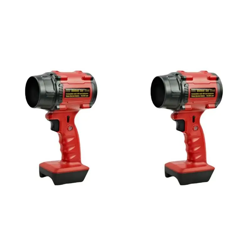 

BHTS-2X For 18V Battery High Power Violent Fan Brushless Air Blower Turbo Fan Adjustable Speed Leaf Duster Jet Fan