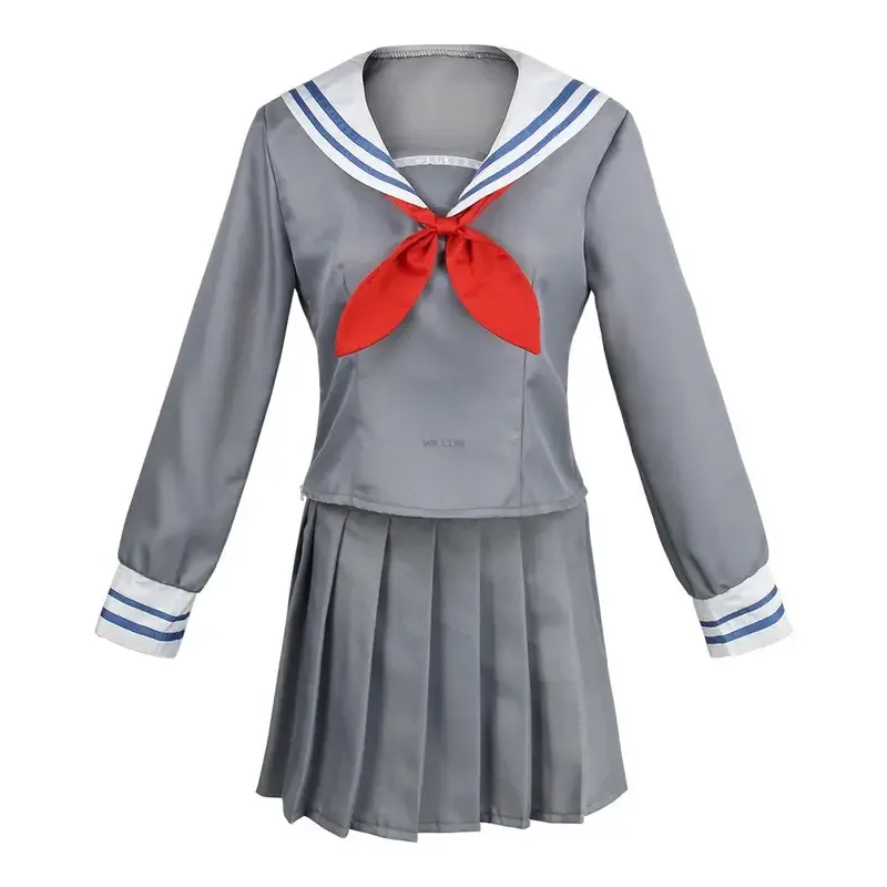 Cosplay Jk Uniform Project Sekai Kleurrijke Stage Feat Kostuum Azusawa Kohane Hoshino Ichika Matroos Uniform Meisjes Pruik Accessoires