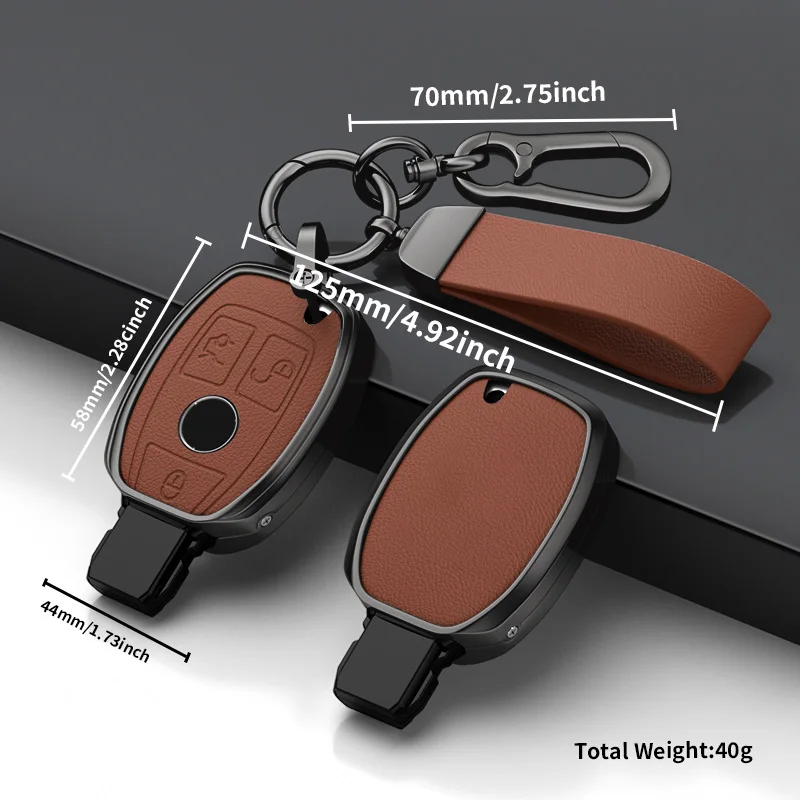 Key Fob Cover for Mercedes-Benz A C E S GLA GLK GLC CLS W176 W204 W212 W221 W205 Auto Accessories