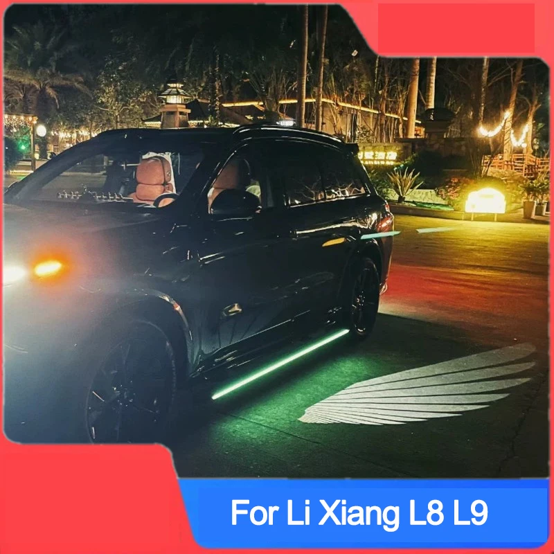 

Rearview mirror welcome light Angel Wings For Li Xiang Leading Ideal L8 L9 2022-2025 Non-punching auto modification accessories