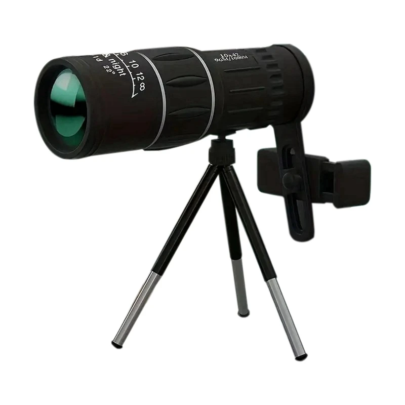 Outdoor Monocular Hd Telescope Portable Handheld Monoculars 10X42 Portable Handheld Magnification Spyglass