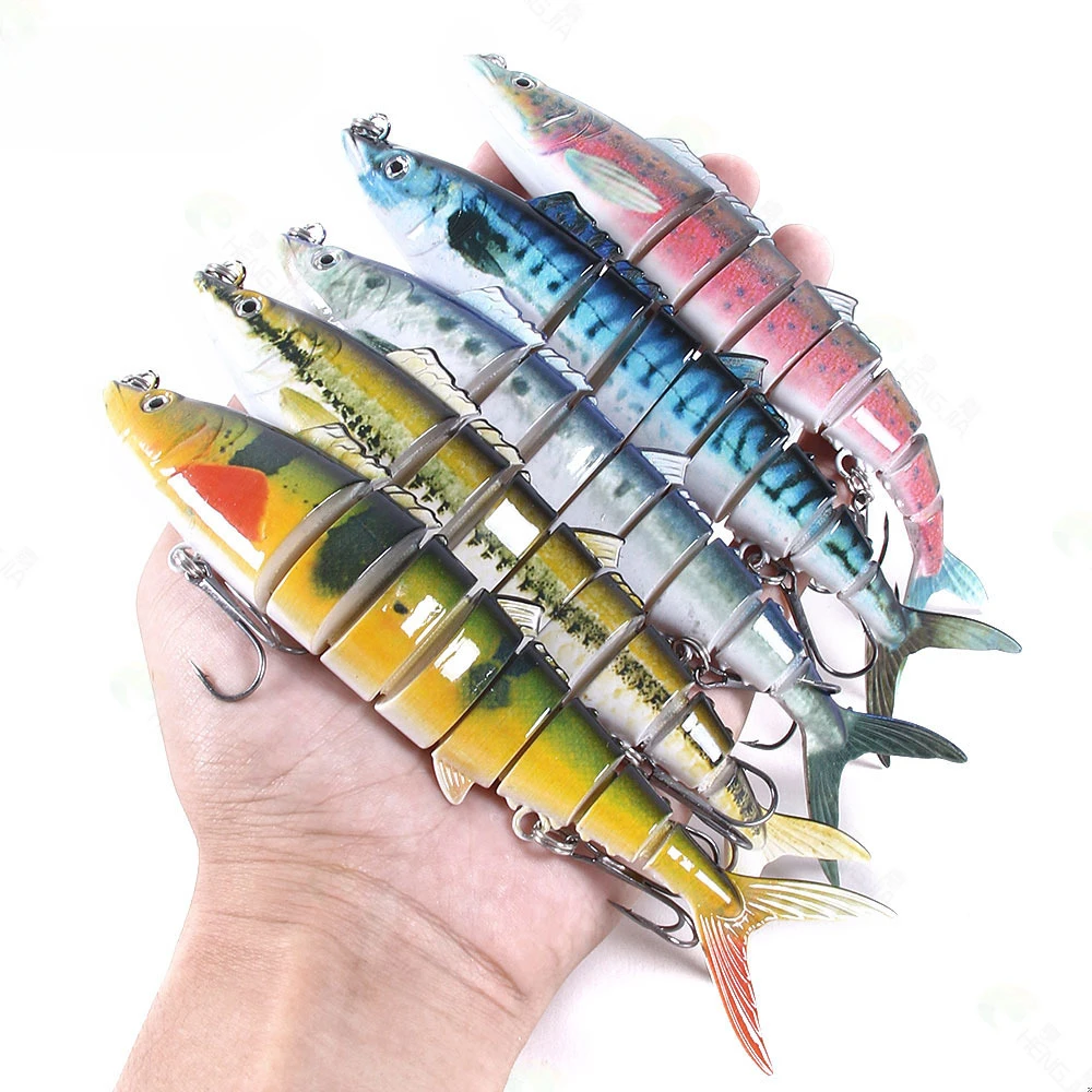 Jointed Swimbaits Articulated Lure Pike Large Flexible Jigging Trolling for Saltwater Sea Fishing Lure Wobbler Tackle Pesca