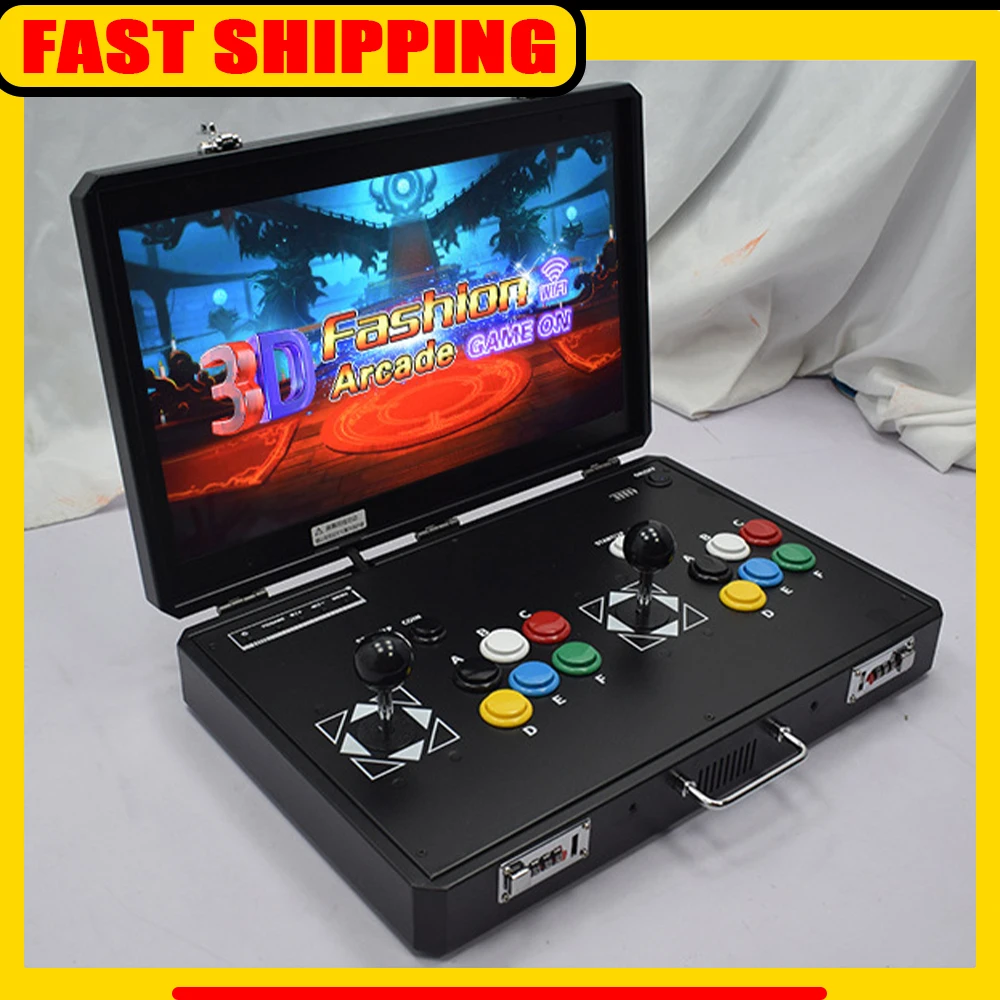 24 inch 31.5 inch Game Machine Portable Folding Double Rocker Dual System Home Arcade Integrated Machine Pandora Moonlight Box
