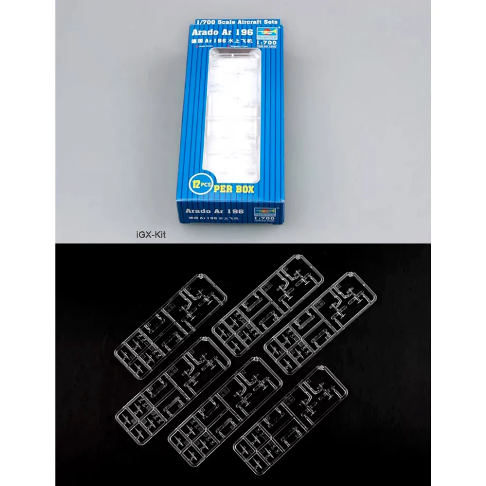 

Набор для сборки пластиковой модели немецкого гидросамолета Arado Ar196 Trumpeter 03452 в масштабе 1/700 для военных кораблей