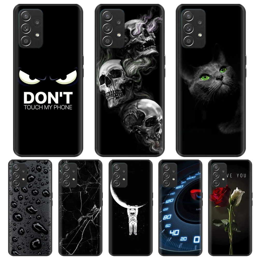 For Samsung M52 5G Case A52 A52s Bumper Soft TPU Silicone Cover For Samsung Galaxy M52 A52 A 52 s Phone Cases Cute Fundas Coque