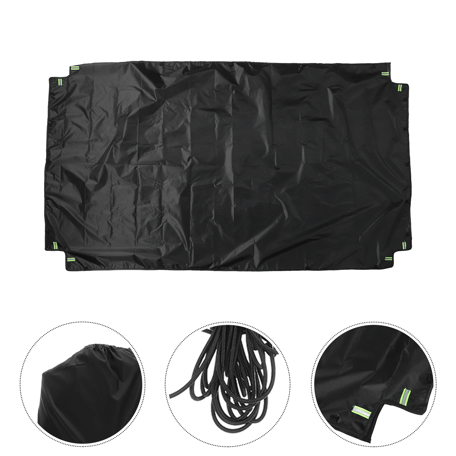 

Heavy Duty Waterproof Truck Bed Cover Oxford Fabric Windproof Pickup Carriage Protector For Outdoor Use Rain Dust Debris