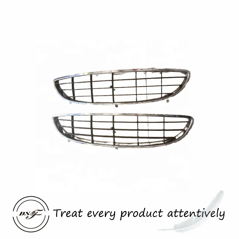 Slats Front Bumper Kidney Center Grille Grill Mesh  Front Network Front Bumper  for  Ferrari California