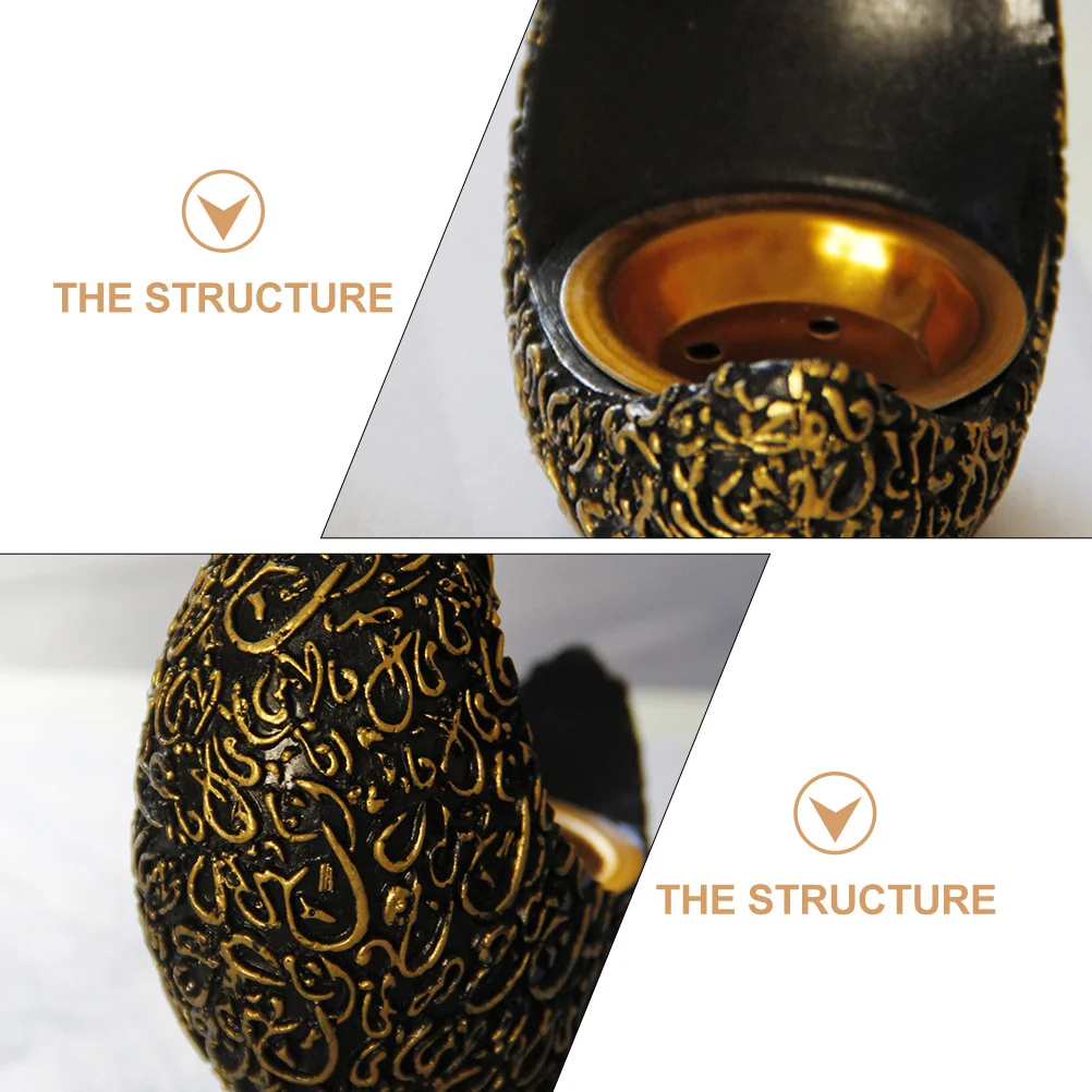 

ramadan incense burner incense holder for cone home incense burner eid incense burner moon incense burner