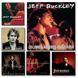 Jeff B-Buckley Singer Music Ablum Poster Print Canvas Painting Wall Art for Living Room Home Decor Cuadros Gift