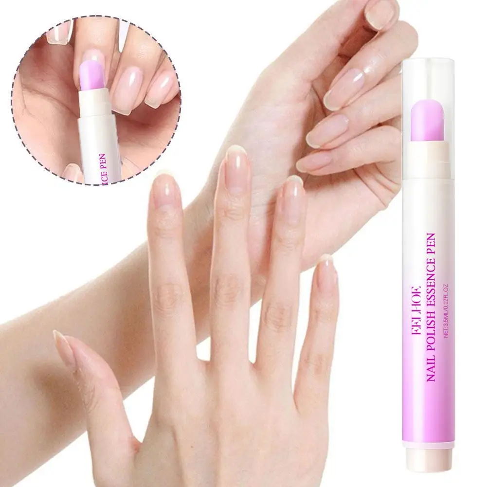 Penna per essenza per smalto Ammorbidire la rimozione della pelle morta Armatura idratante Nutriente Sollevamento dei bordi Cura delle unghie Rafforzare il portatile A G2J0