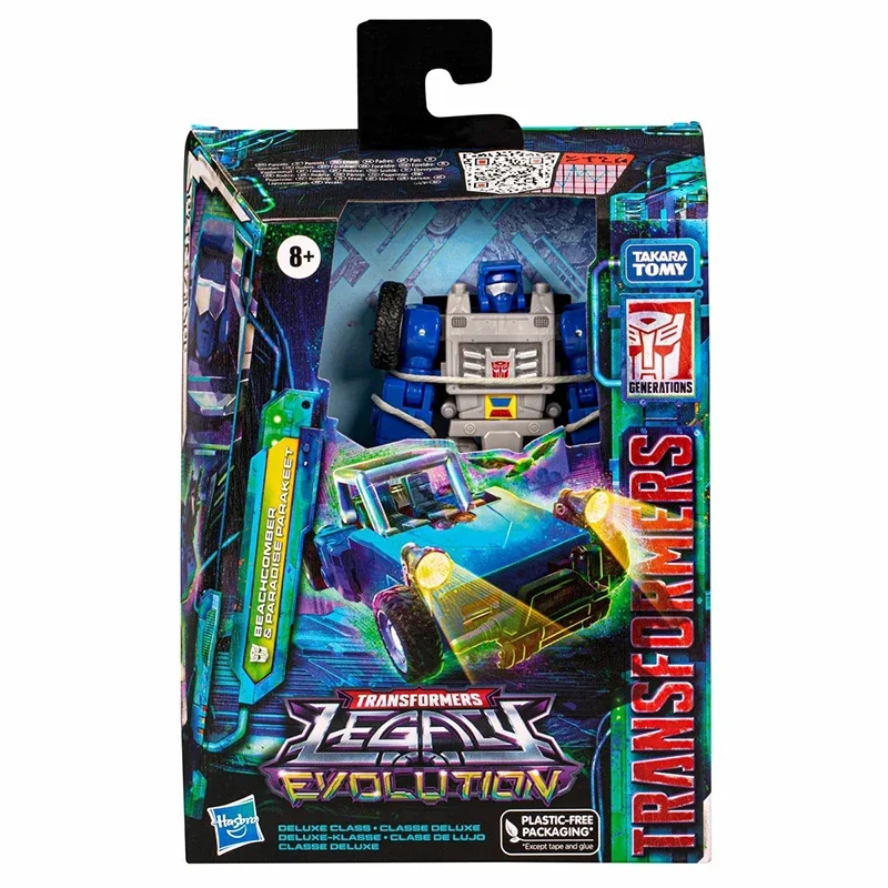 Hasbro Transformers Toys Legacy Evolution Beachcomber & Paradise Parakeet Deluxe Class 5.5-inch Action Figure Gift F7196