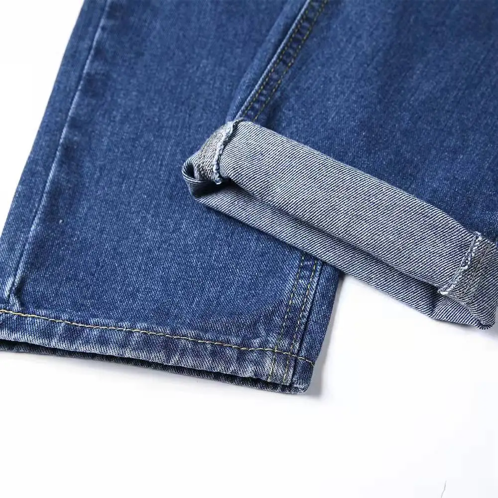 Neue 2026 Herren-Jeans im koreanischen Stil, lockere Freizeithose, High-Street Vintage Straight Baggy Jeans, klassische Mode Herren-Denim-Hose – Detail 9