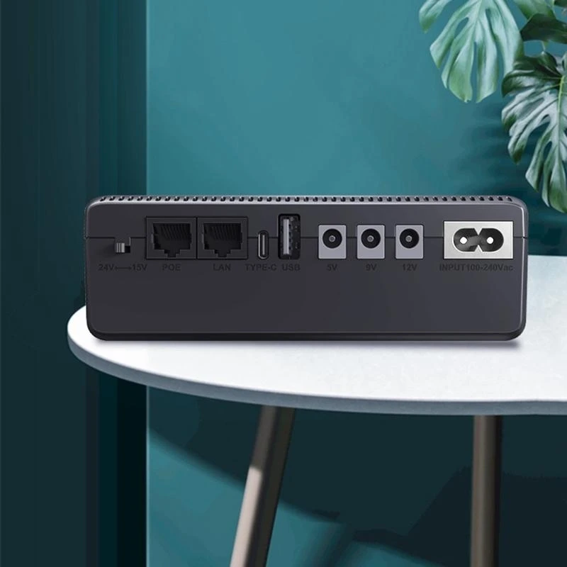 PortableUPS Routers 5V 9V 12V Uninterruptible Power Supply Backup Power best sale