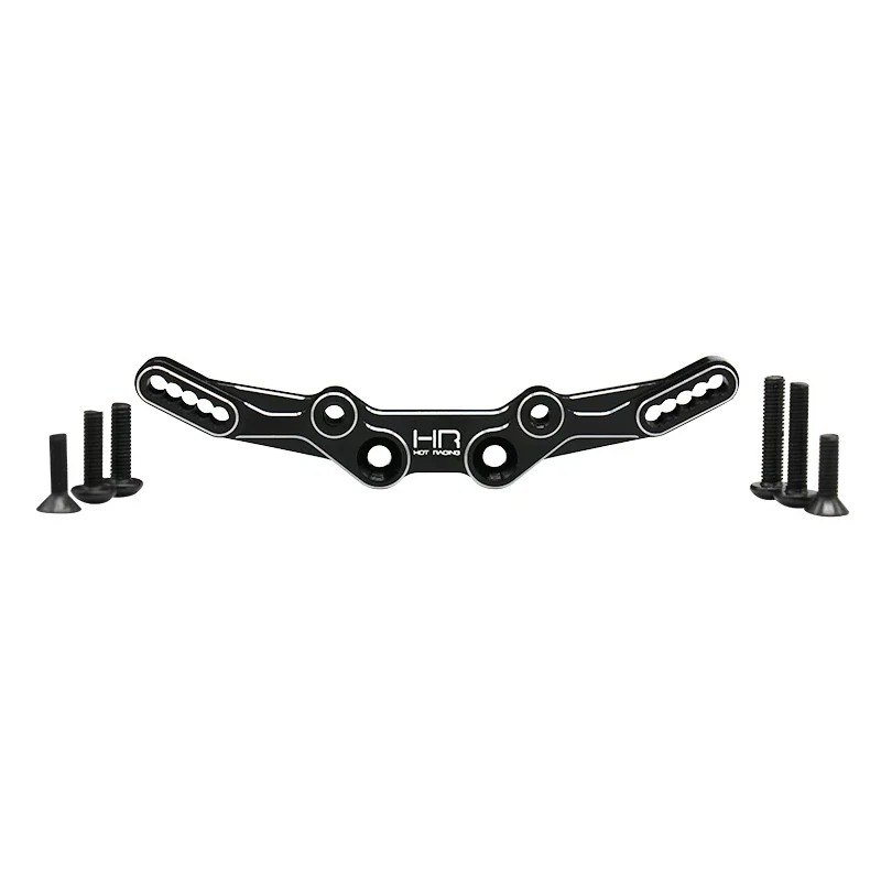 Hot Racing TRF3001 Black Alum Rear Shock Tower +3 Mount Pos Rep TRA8338 for 1/10 TRA 4-Tec 2.0/3.0