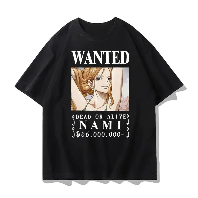 

Футболка One Piece с принтом Луффи и Эйса, мужская, летняя, модная, оверсайз, уличная, повседневная, в стиле Y2K, 2026