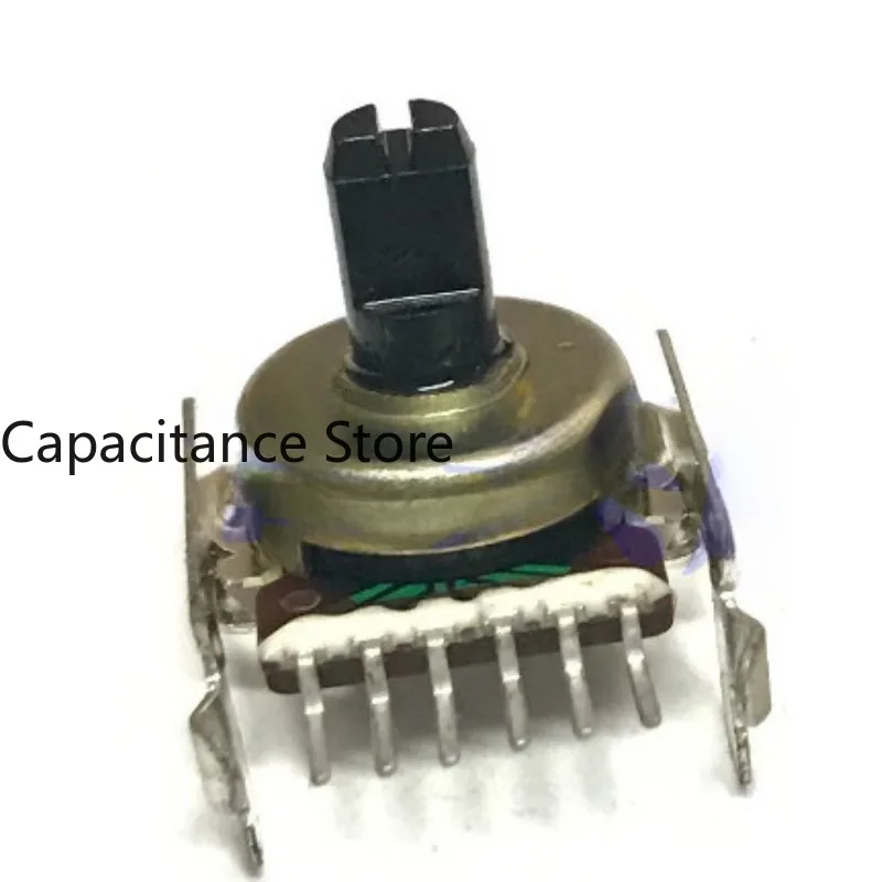 5PCS 161 horizontal rotary potentiometer double A10K dual-channel power amplifier sound box volume 6 feet