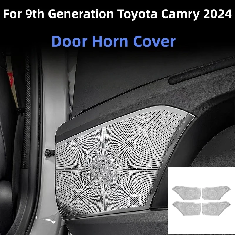 

Car Style Door Roof Audio Instrument Panel Speaker Trim For 9th Gen. Toyota Camry Rear Horn Front Hood Air Outlet Dust Cover