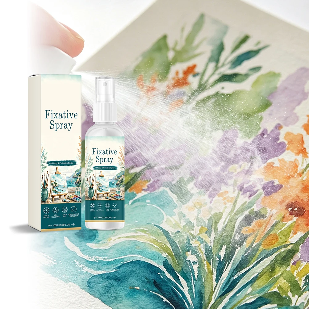 Fixative Spray Permanent Hold & Anti-Shedding Hand-made Holiday Gift Preparations