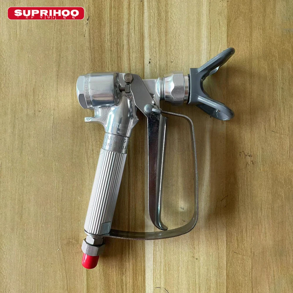 SUPRIHOO XTR5 + airless spray gun used in 500 bar paint job professional spraying tool accessories