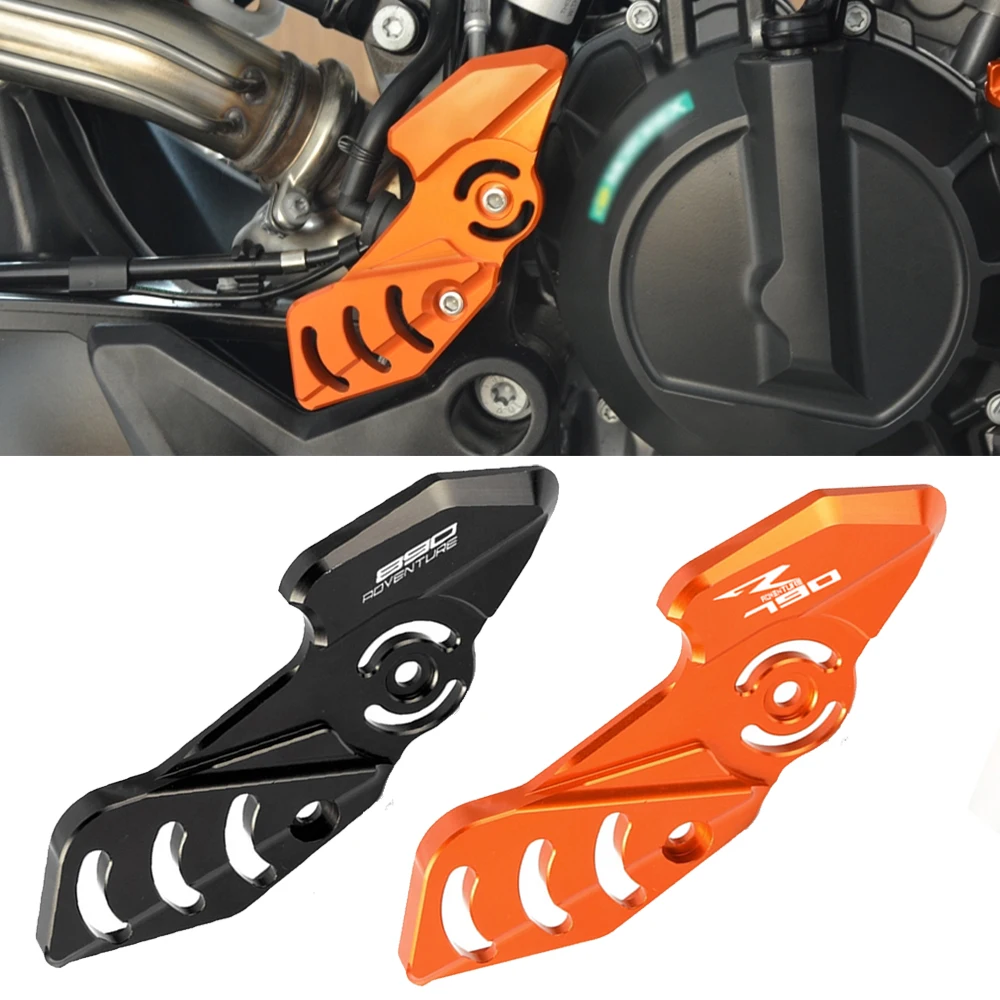 Motorbike 790ADV 890ADV Foot Peg Heel Protection Protective Film Mount Heel Guard Protector 790 890 Adventure R S 2019 2020 2021