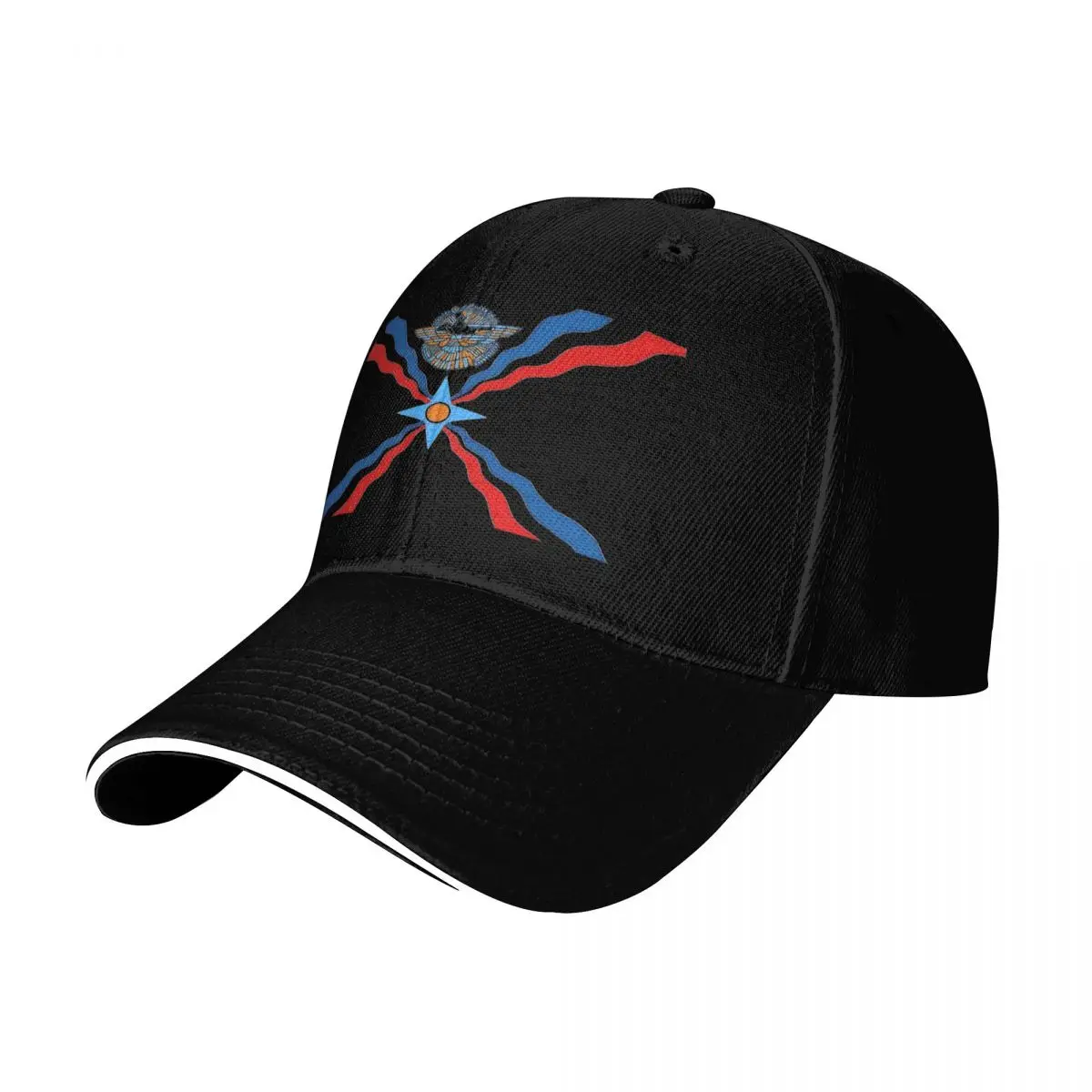 Assyrian Flag Baseball Cap y2k Cool Hip Hop Hats Spring Men Adult Outdoor Gym Baseball Caps