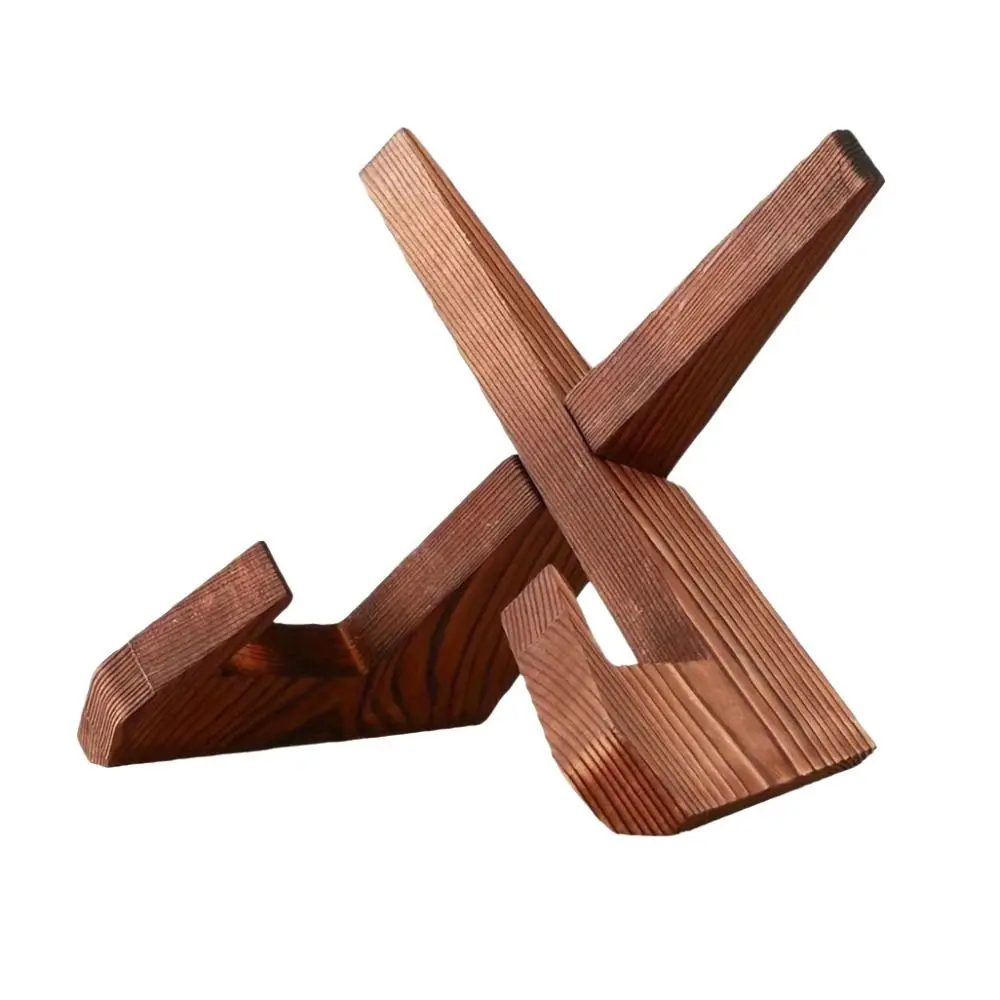 Reading Aid Wooden Wooden Recipe Holder Hanging Bookend Function Menu Display Stand Display Recipe Organizer Dining Room Kitchen