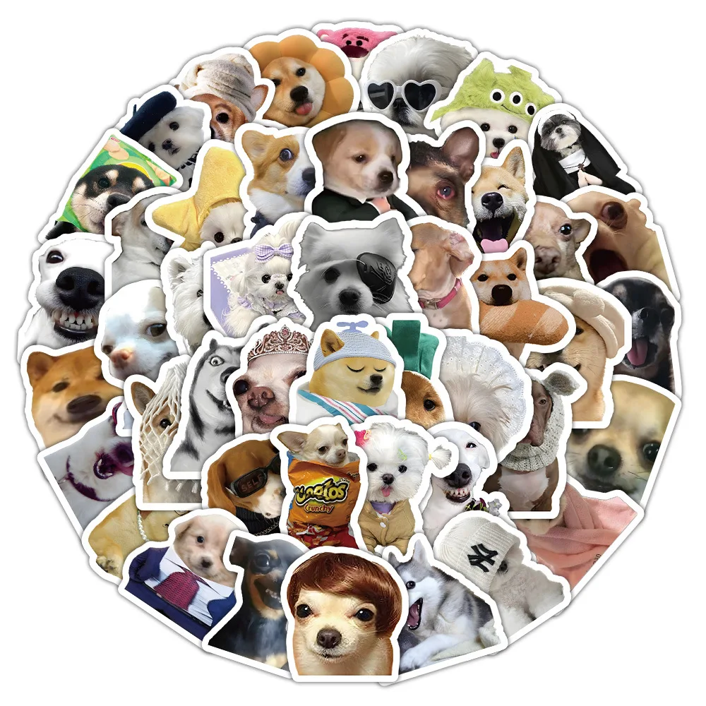 Набор из 60 предметов, очаровательные реалистичные наклейки с рисунком кота для ноутбука, стола, компьютера, коробка для хранения багажа, украшение для чашки воды