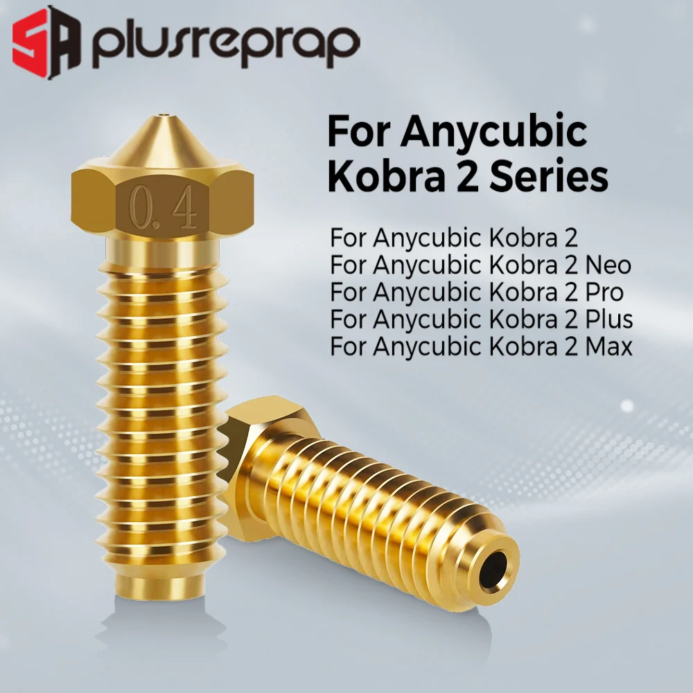 

Сопло для 3D-принтера Anycubic Kobra 2 сопло вулкана 0,2/0,4/0,6/0,8/1,0 мм, подходит для Kobra2/ Kobra2 Pro/Kobra2 Max/ Kobra2 Plus