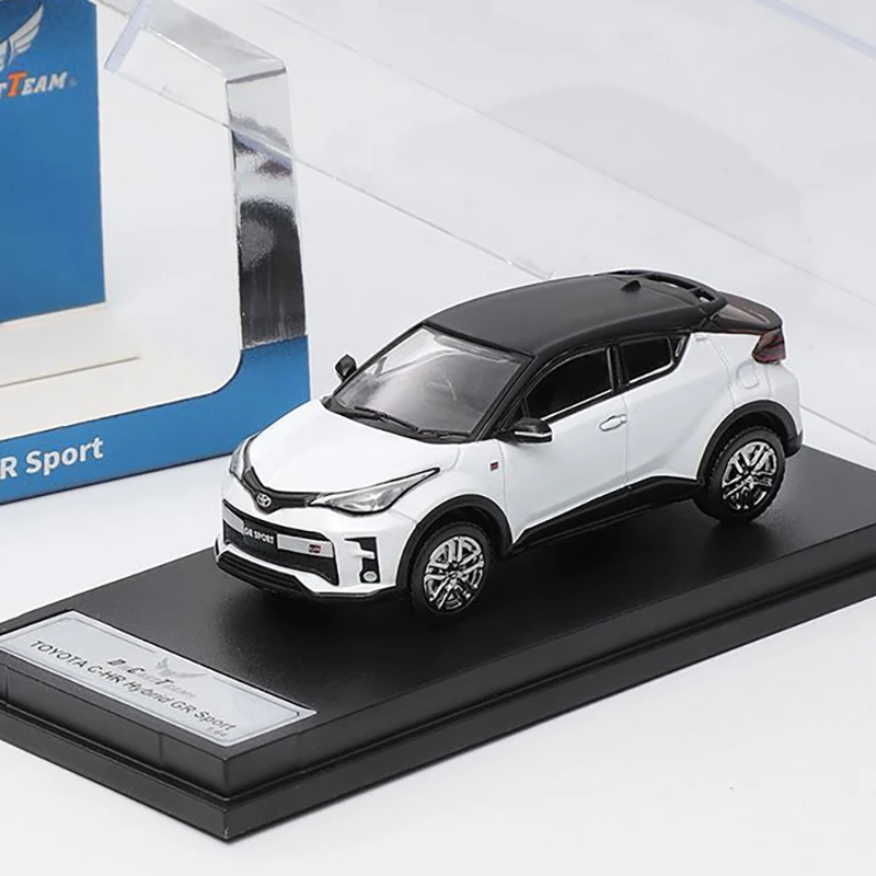 

DCT 1:64 CHR CH-R Hybrid GR Sport SUV легкосплавный автомобиль, литье под давлением и игрушечный транспорт, миниатюрная масштабная модель автомобиля для детей
