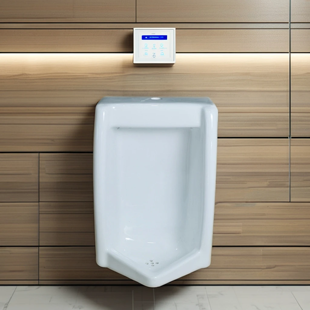 Modern design men's ceramic urinal bathroom wall-mounted portable function