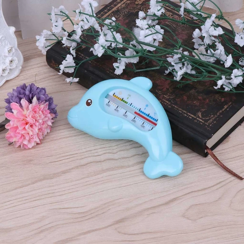 Portable Dolphin Thermometer Baby Bath Water Bathroom Safety Convenience