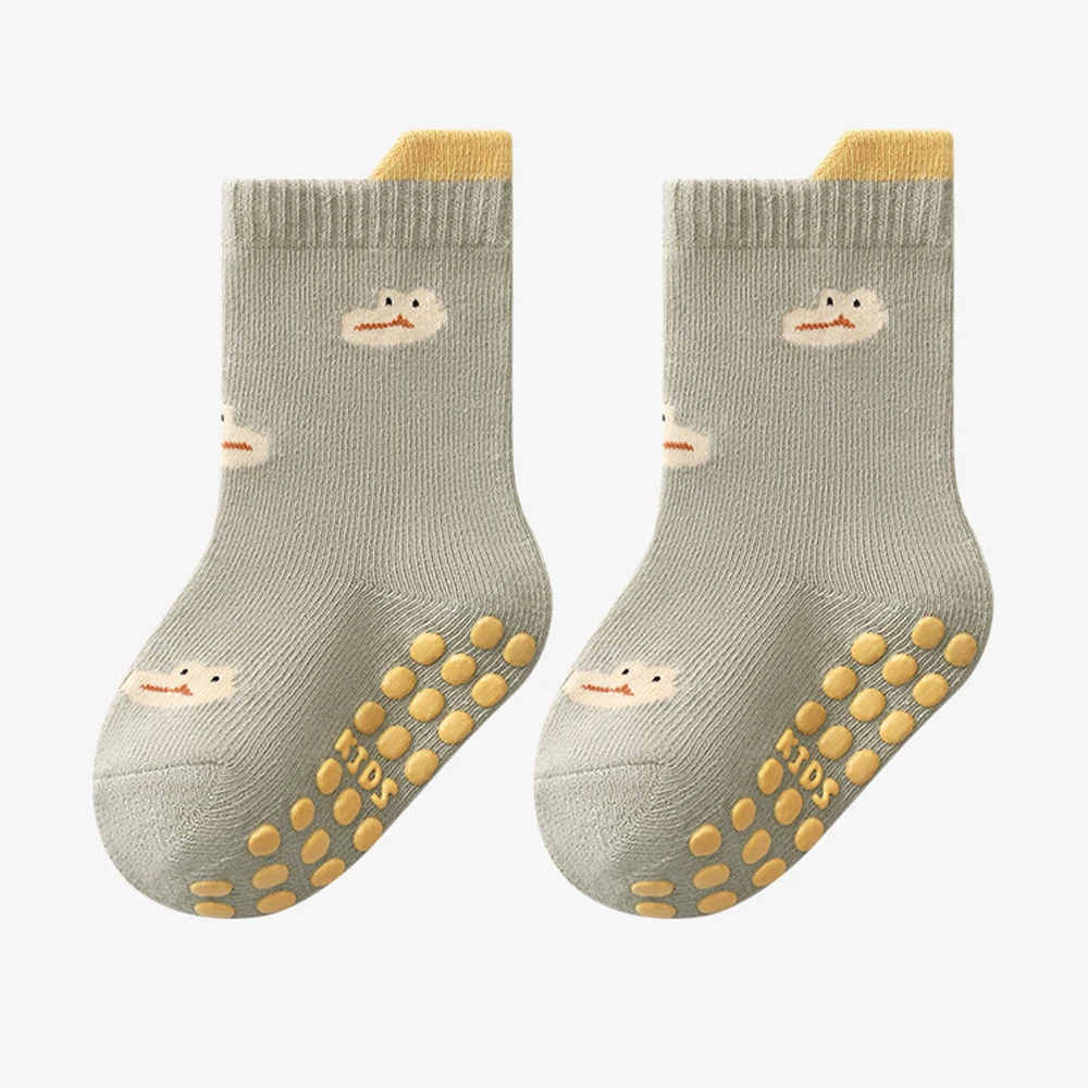 5 Paar Rutschfeste Babysocken mit Cartoon-Tiermuster, Kindersocken zum Laufen, Trampolinsocken, Bodensocken – Detail 8