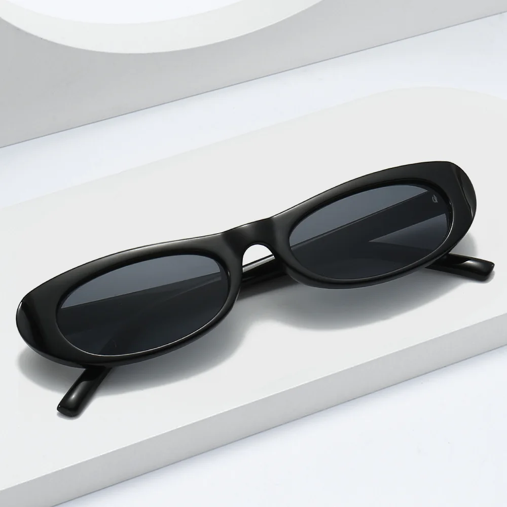 

Oval Sunglasses Versatile Trendy Sunglasses Compact Sunglasses Sleek For Beach Parties Outdoor Activities
