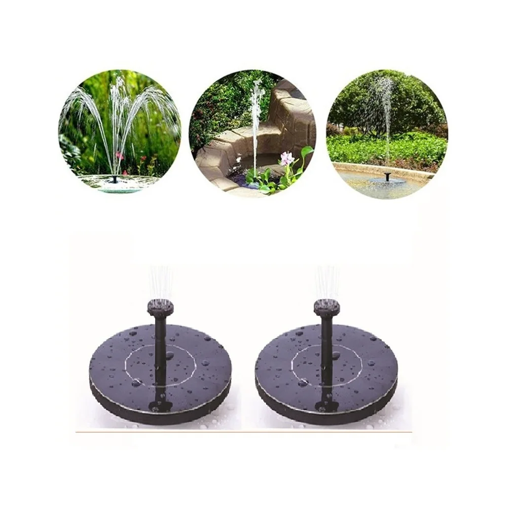 FAIRYSTAR Mini Solar Floating Water Fountain for Garden Pool Pond Decoration Solar Floating Fountain For Garden Yard Pool DECOR