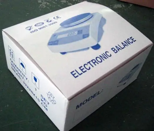 Balança digital manual dos balanças da cozinha SF-400, balança pessoal barata do alimento que pesa