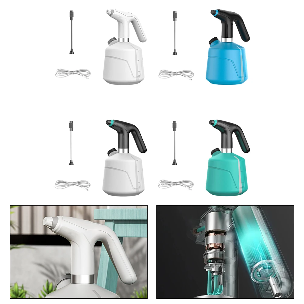 この強力な電池式電動噴霧器は、持ち運びに便利なデザインで、水やりの手間を省きます。