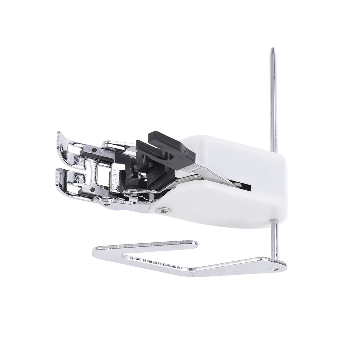 Sewing Machine Presser Foot Even Feed Walking Foot with Guide for Quilting Matching Plaids Low Shank Compatible