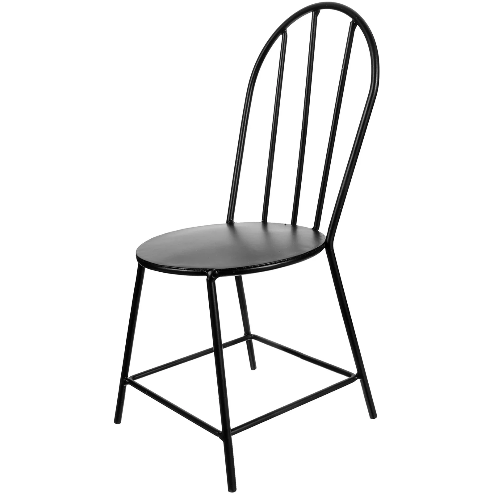 Mini ijzeren stoel Delicaat lichtgewicht meubelaccessoire Mini House Decor Craft Scene Decoratie Miniatuur slaapkamerstoel