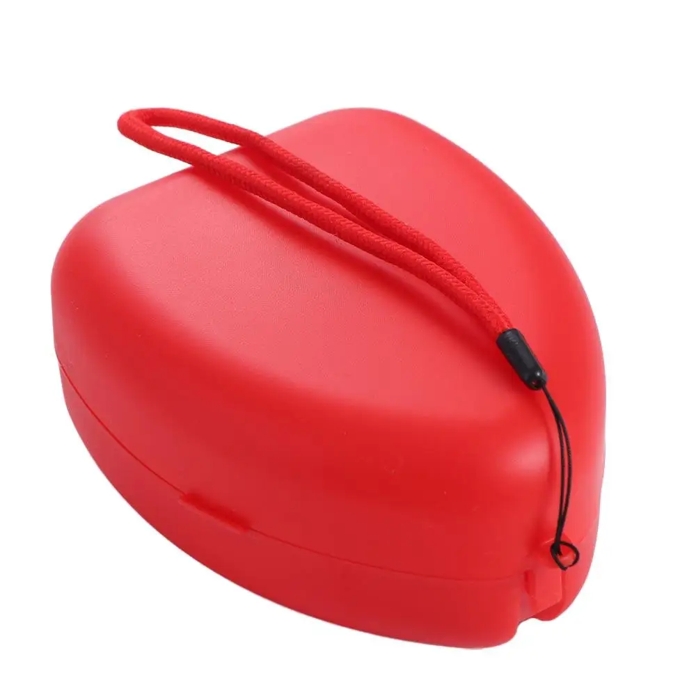 Reuseable CPR Breathing Mask Breathing Mask Professional Artificial Respiration Mask Red One-way Valve Tools Cpr Rescue