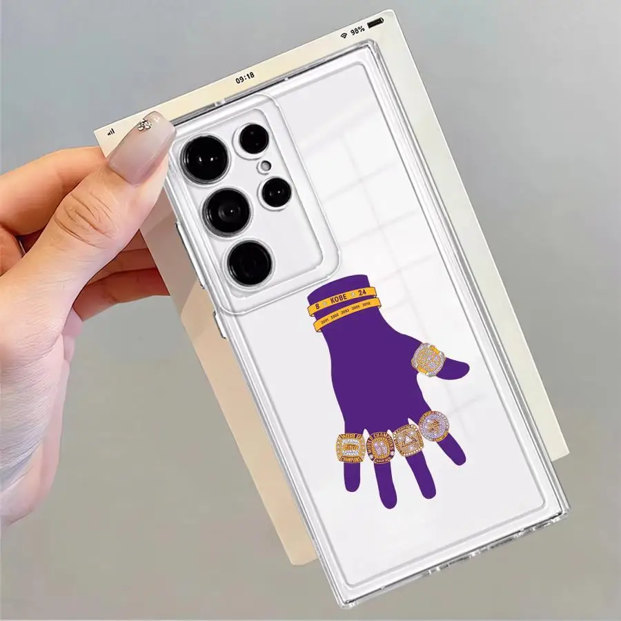 Sport Cool Soft Phone Cover Case for Samsung Galaxy S24 S20 Plus S21 Note 20 Ultra 10 S25 Edge S22 FE S23 Ultra